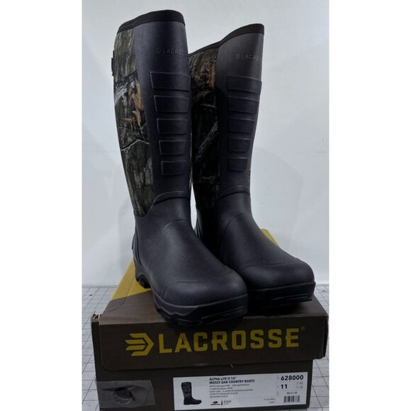 LaCrosse Footwear Other - Men's LaCrosse Alpha Lite II 16" Mossy Oak Country Roots Waterproof Boots Sz. 11
